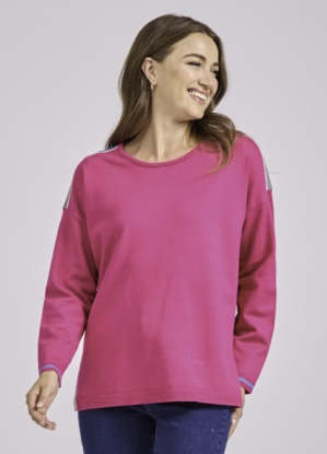 Mudflower Jumper with Stripe Inserts